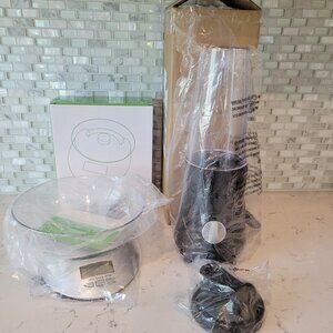 New REAL APPEAL Personal Smoothie Blender, Food Scale, Nutrition & Fitness Guide